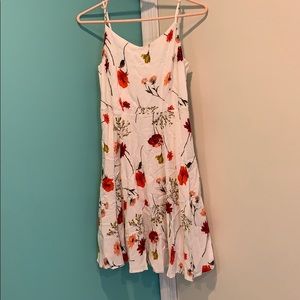 Floral print dress